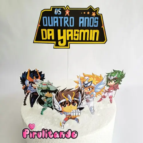 Kit Personalizados Cavaleiros do Zodíaco