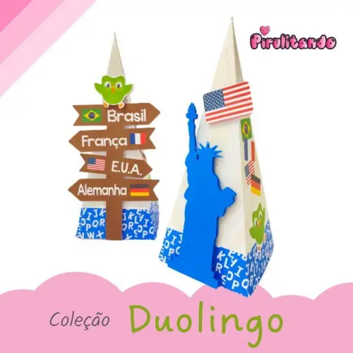 Kit Festa Completo Duolingo