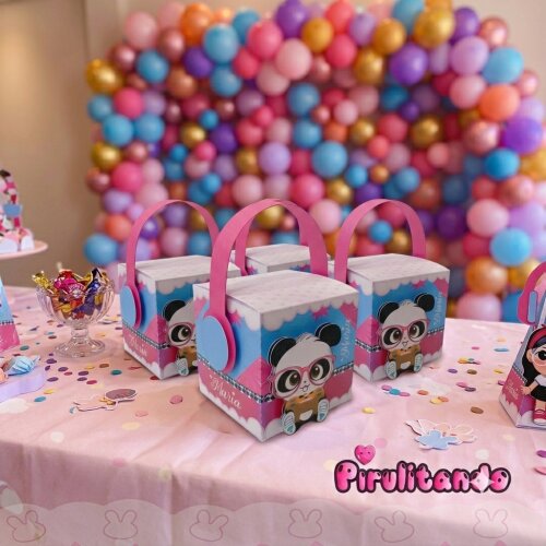 6 Caixas Cubo Fone Luluca