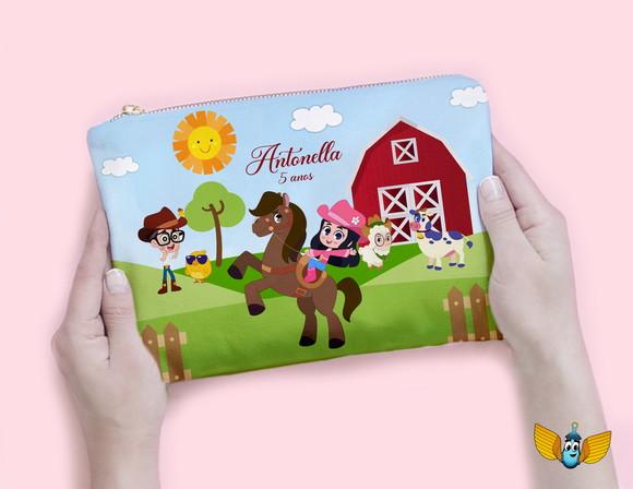 Necessaire Fazendinha Boiadeirinha
