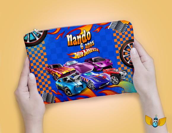 Necessaire Hotwheels
