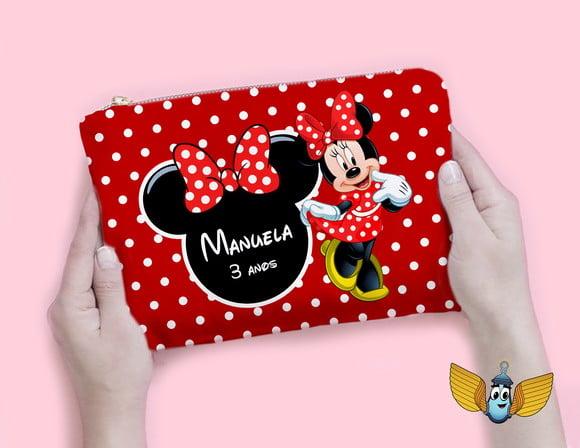 Necessaire Minnie Vermelha