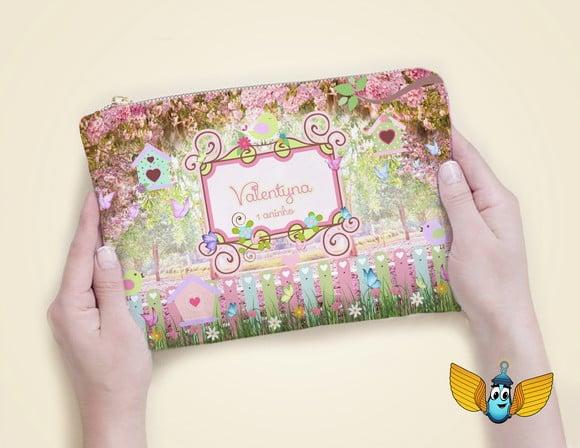 Necessaire Jardim Encantado Floral