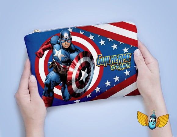 Necessaire Capitão América