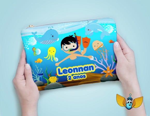 Necessaire Fundo do Mar
