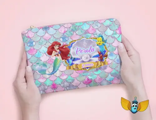 Necessaire Pequena Sereia - 100 Peças