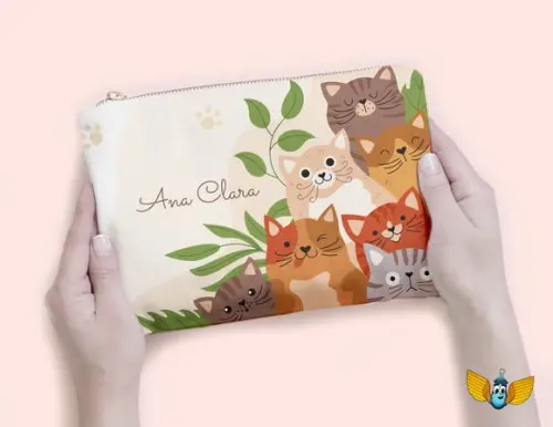 Necessaire Gatinhos