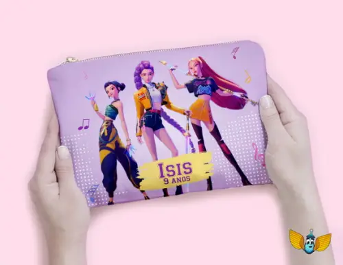 Necessaire Guerreiras do K-pop