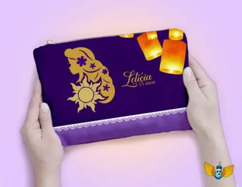 Necessaire Rapunzel 15 Anos