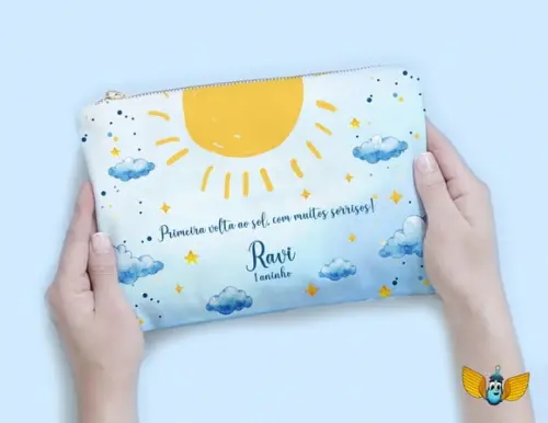 Necessaire Primeira Volta ao Sol