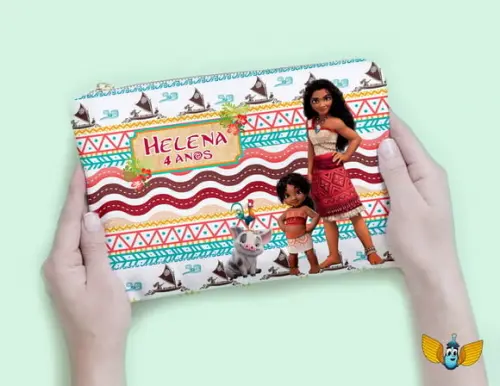 Necessaire Moana 2 - Meninas e Meninos