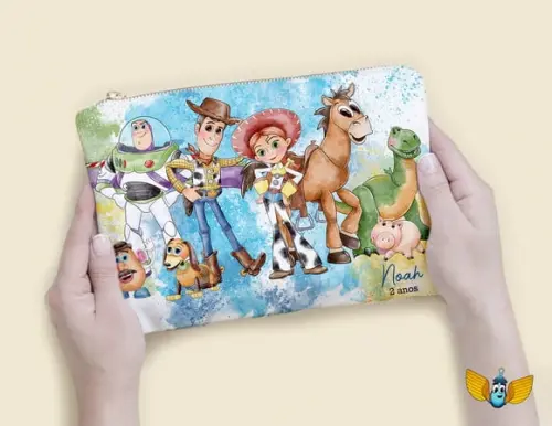 Necessaire Toy Story Aquarela