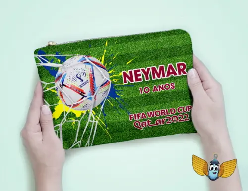 Necessaire Futebol Copa do Mundo
