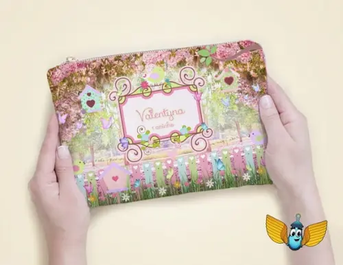 Necessaire Jardim Encantado Floral