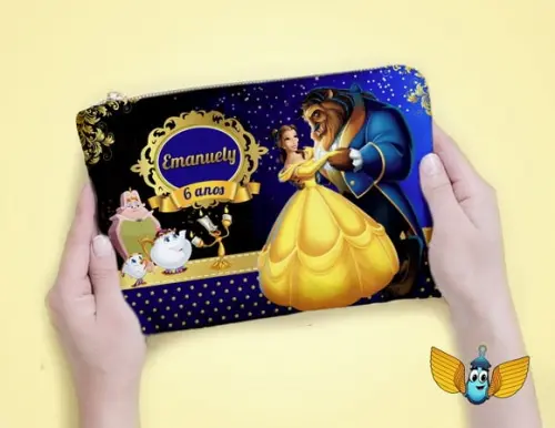 Necessaire Bela e a Fera