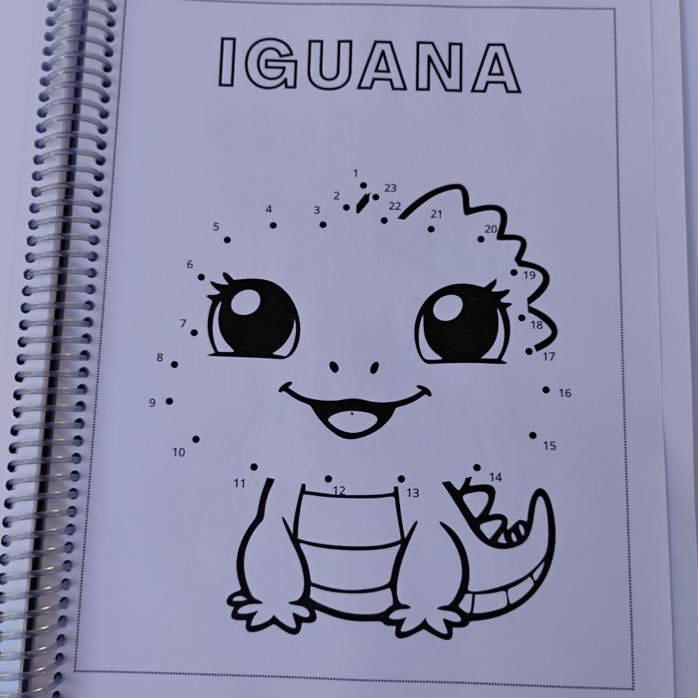 Ligue os Pontos Animais - Caderno de Atividades