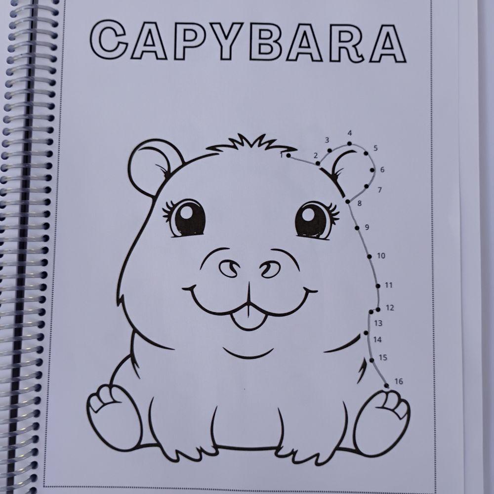Ligue os Pontos Animais - Caderno de Atividades