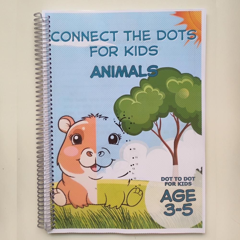 Ligue os Pontos Animais - Caderno de Atividades