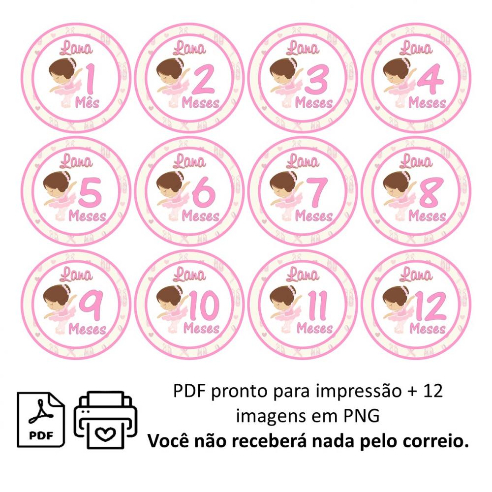 Arquivo Digital Mêsversário Bailarina