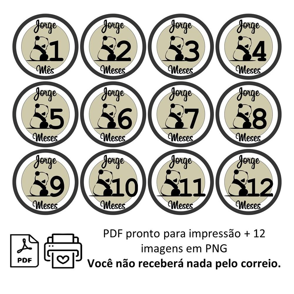 Arquivo Digital Mêsversário Panda