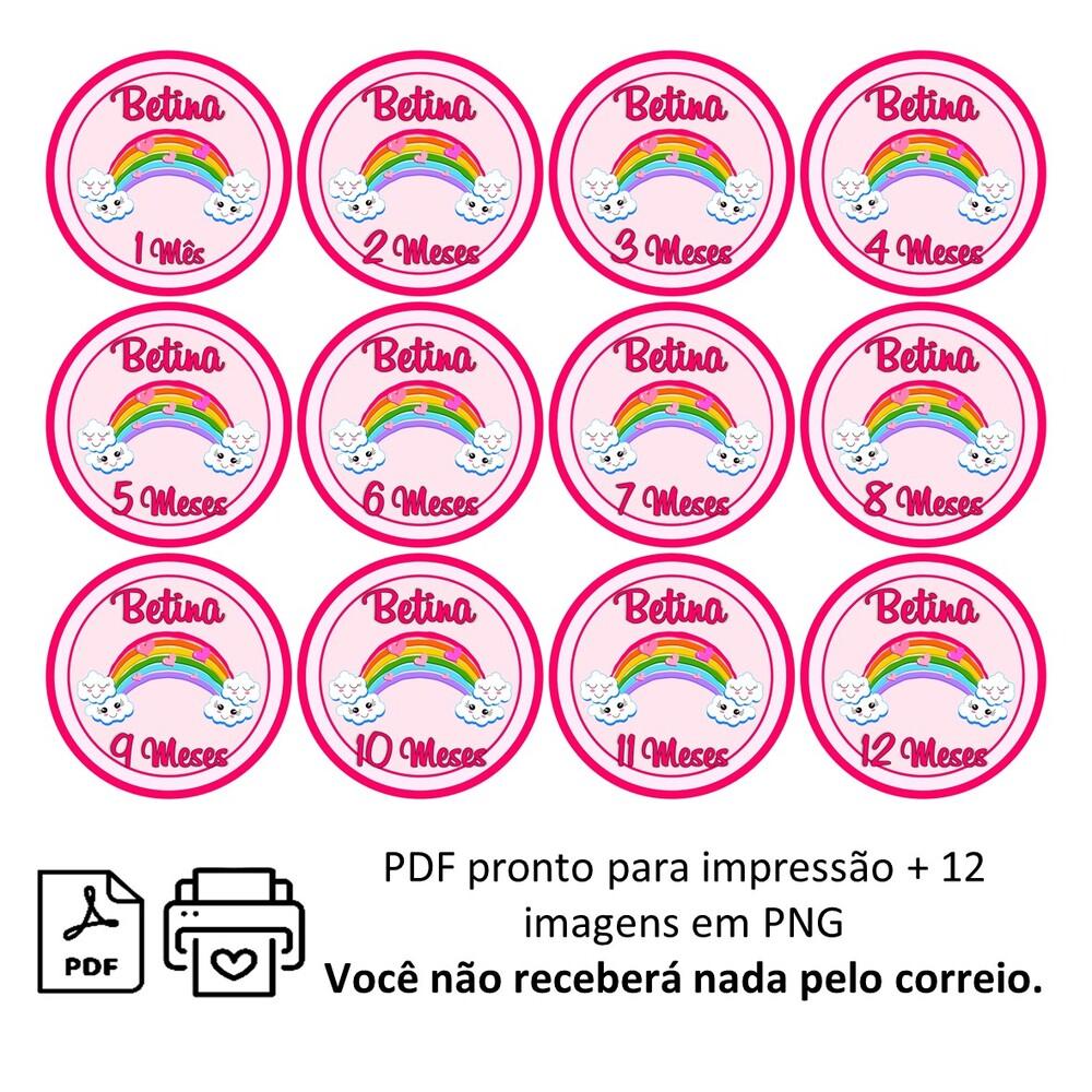 Arquivo Digital Mêsversário Arco-Íris