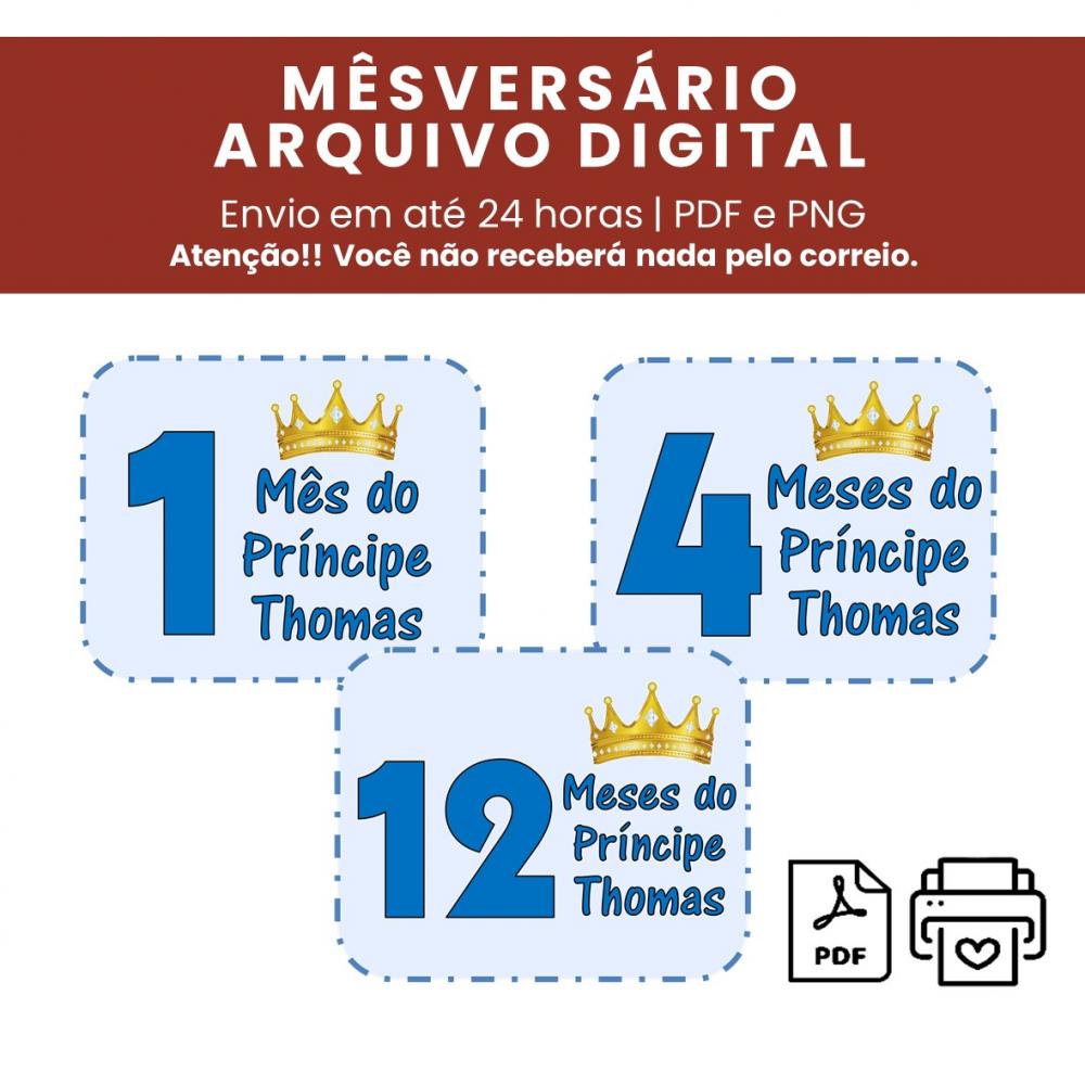 Arquivo Digital Mêsversário Príncipe