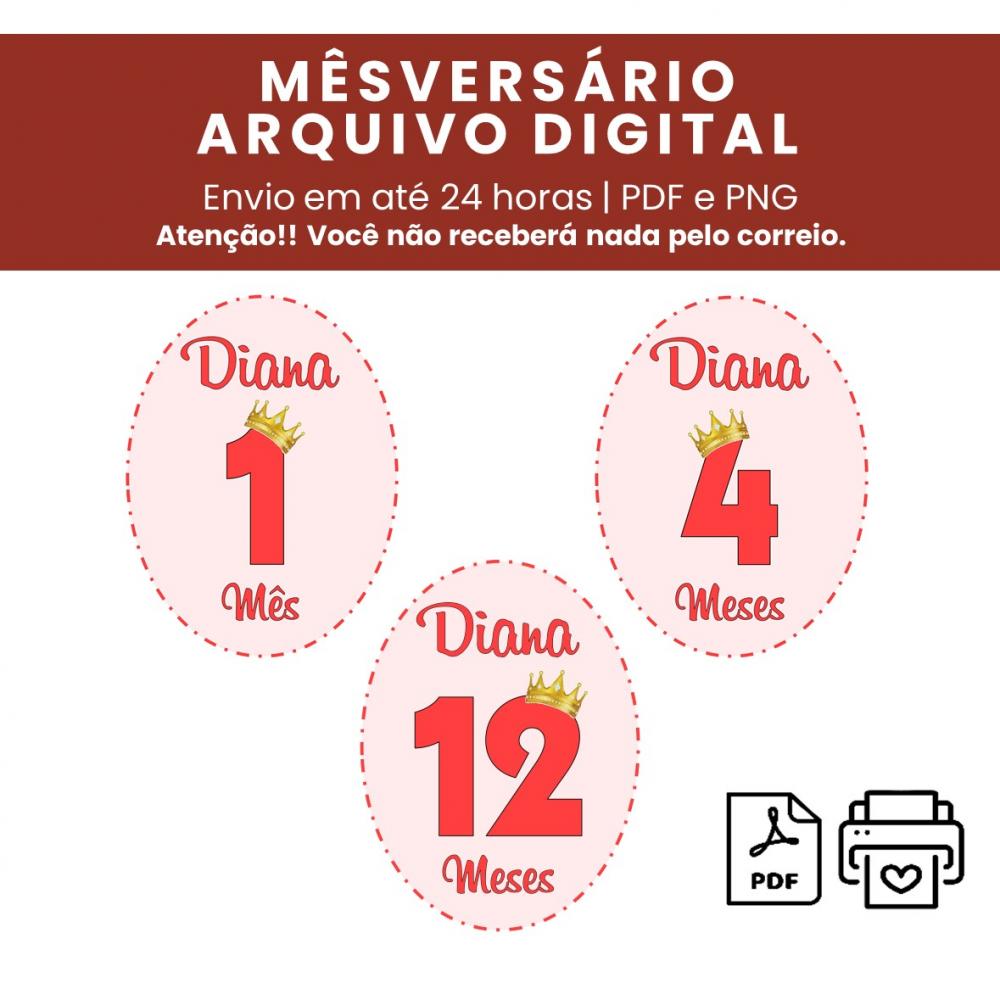 Arquivo Digital Mêsversário Princesa