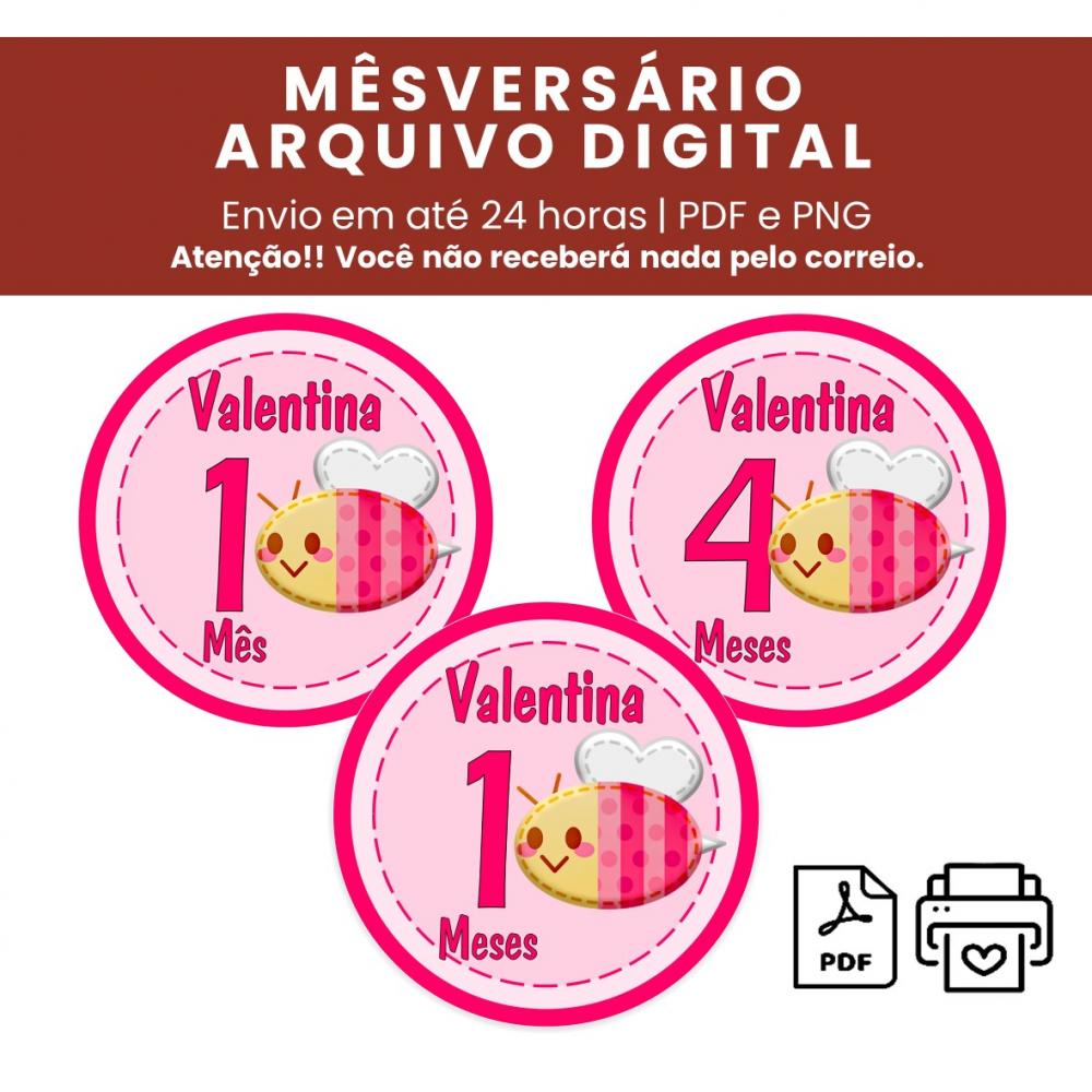Arquivo Digital Mêsversário Abelhinha