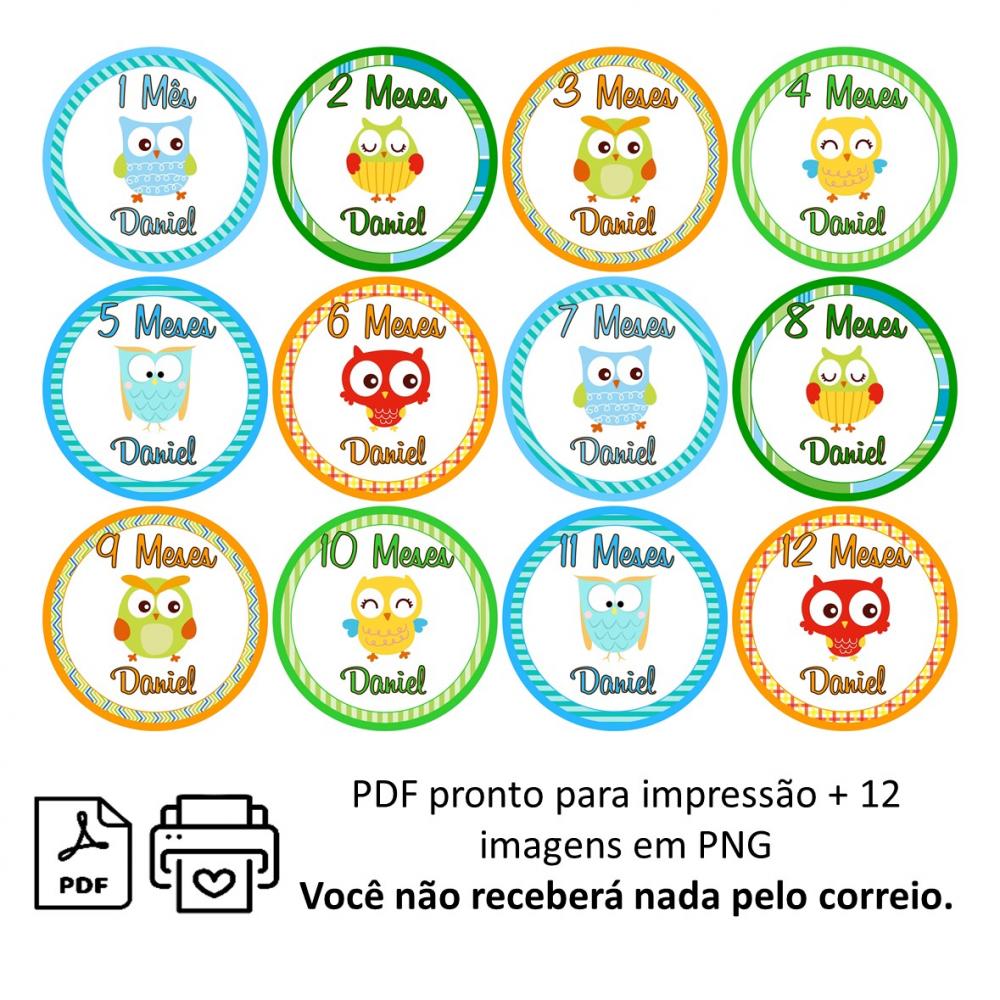 Arquivo Digital Mêsversário Corujinhas