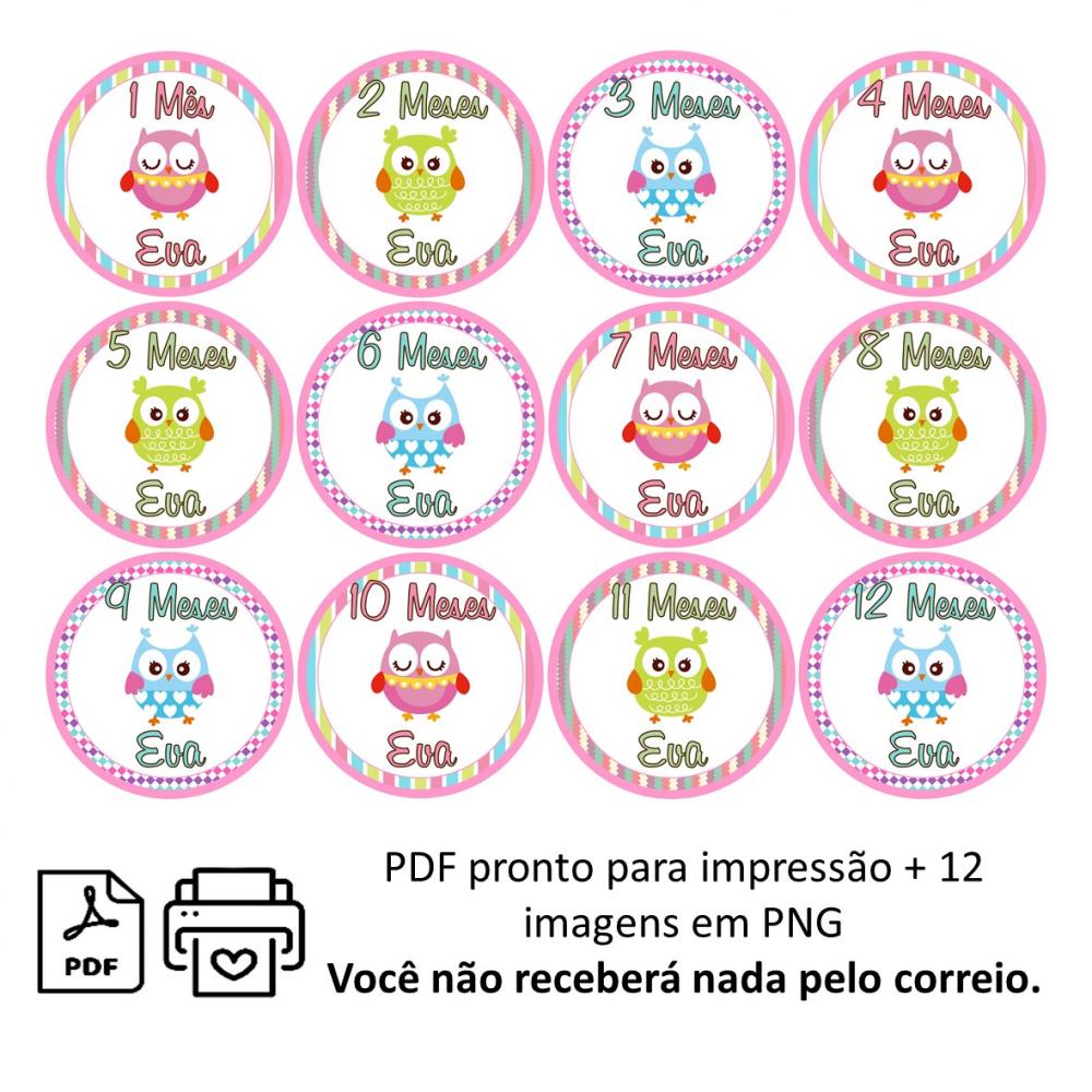 Arquivo Digital Mêsversário Corujinhas