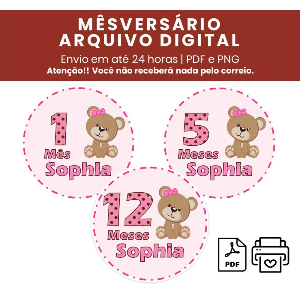Arquivo Digital Mêsversário Ursinha