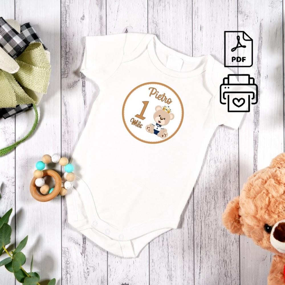 Arquivo Digital Mêsversário Ursinho Príncipe