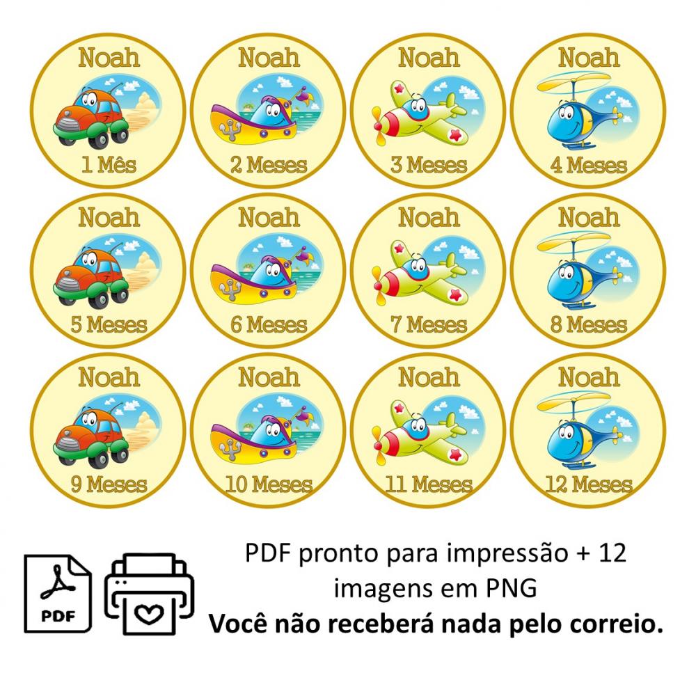 Arquivo Digital Mêsversário Meios de Transporte