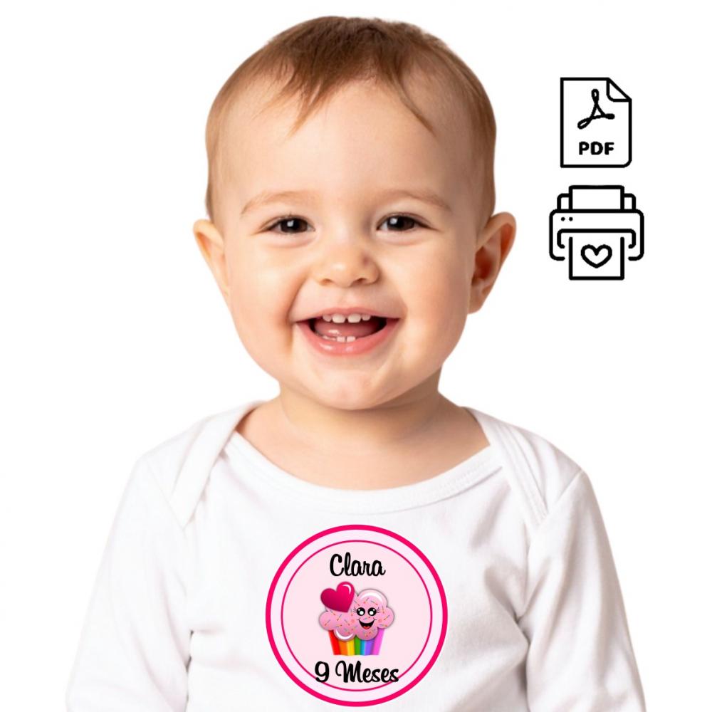 Arquivo Digital Mêsversário Cupcake