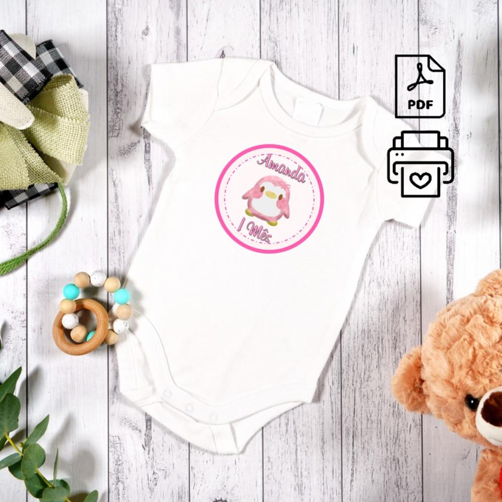 Arquivo Digital Mêsversário Pinguim Rosa