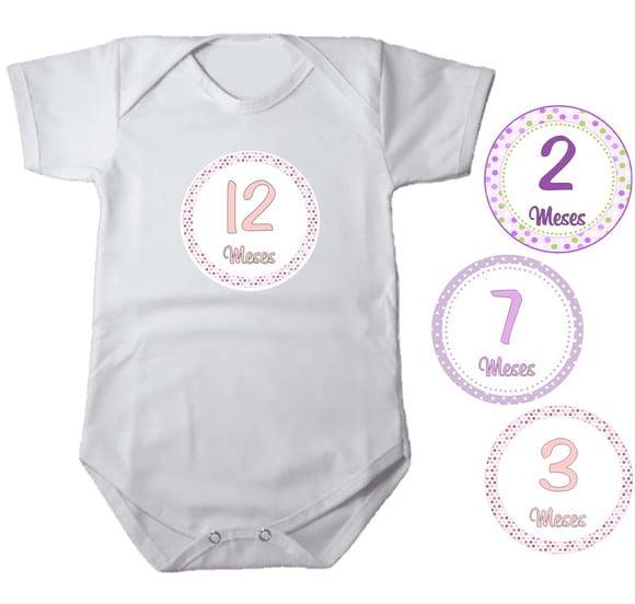 Kit de Adesivo Mêsversario Menina