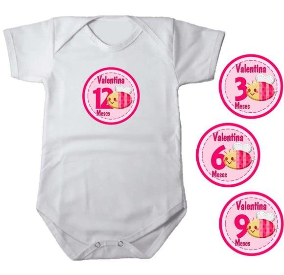 Kit de Adesivo Mêsversário Abelhinha
