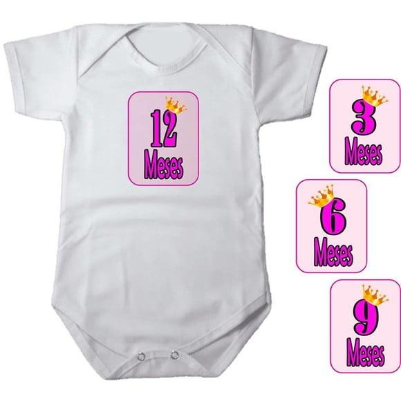 Kit de Adesivo Mêsversário Coroa Princesa