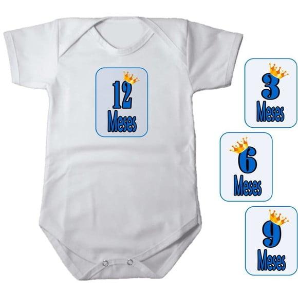 Kit de Adesivo Mêsversário Coroa Principe