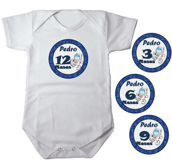 Kit de Adesivo para Body Mesversario Astronauta