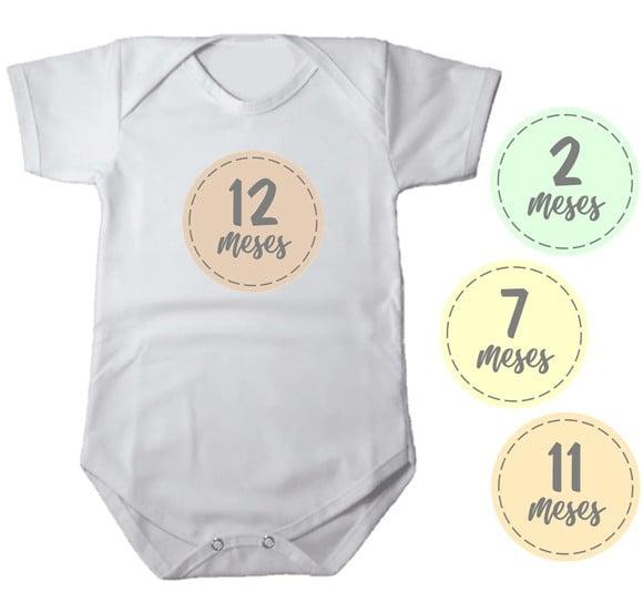 Kit de Adesivo para Body Mesversario Cores