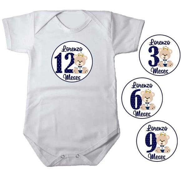 Kit Mêsversário Ursinho Principe Adesivo