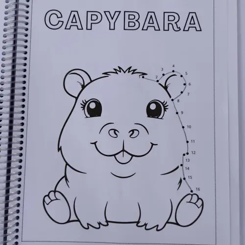 Ligue os Pontos Animais - Caderno de Atividades