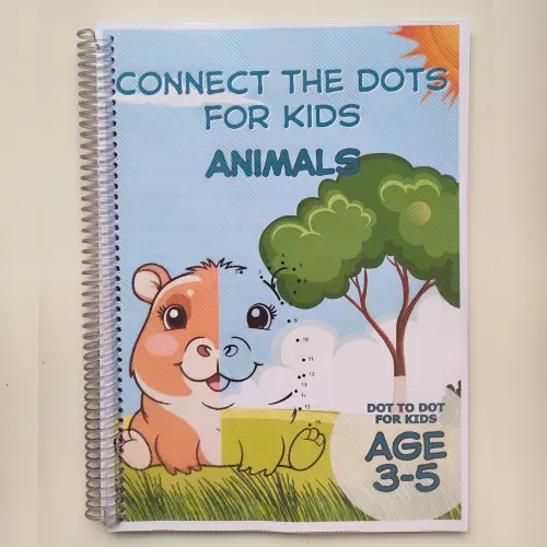 Ligue os Pontos Animais - Caderno de Atividades