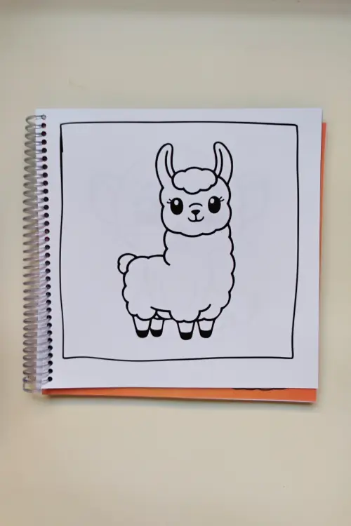 Livro de Colorir Animais - Caderno de Atividades