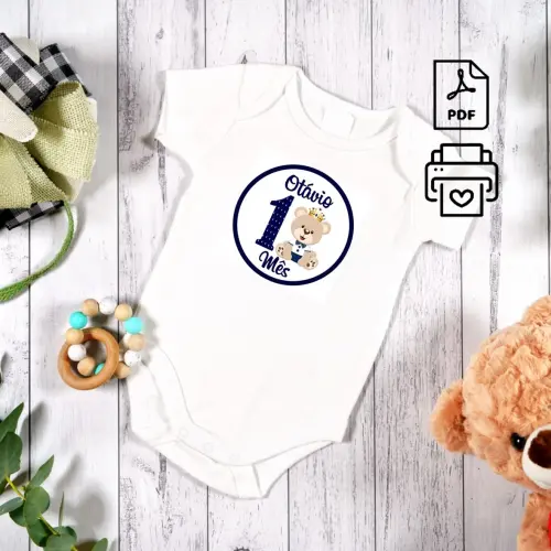 Arquivo Digital Mêsversário Ursinho Príncipe