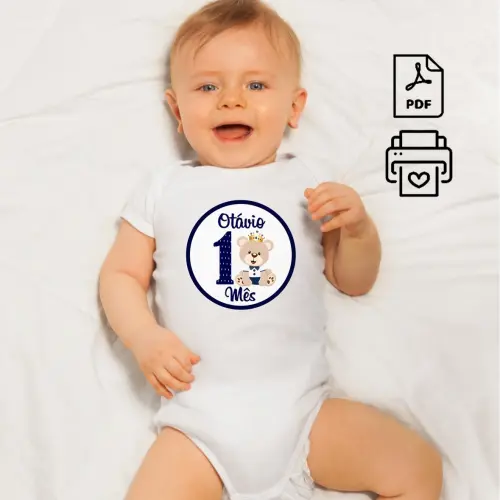 Arquivo Digital Mêsversário Ursinho Príncipe