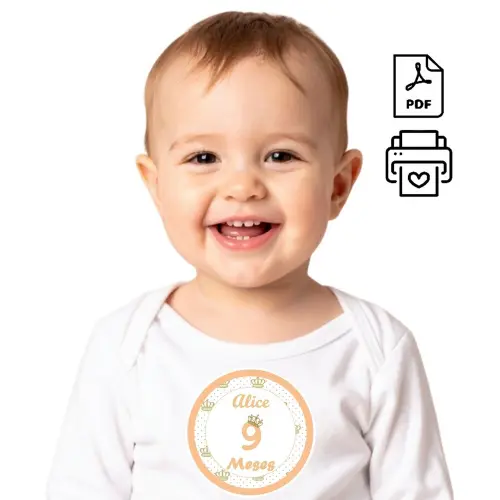 Arquivo Digital Mêsversário Princesa Cores