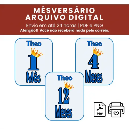 Arquivo Digital Mêsversário Príncipe