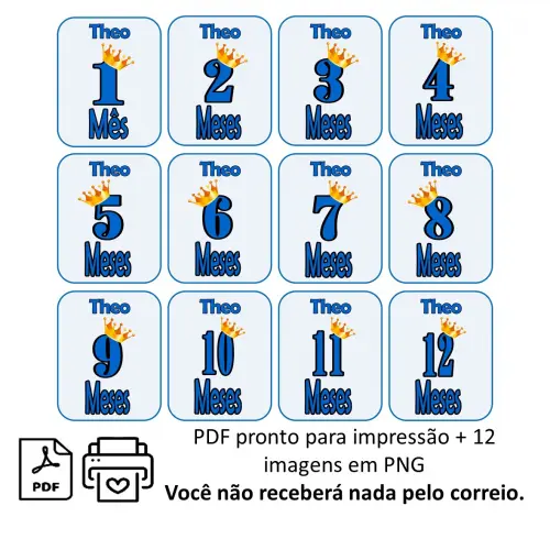 Arquivo Digital Mêsversário Príncipe